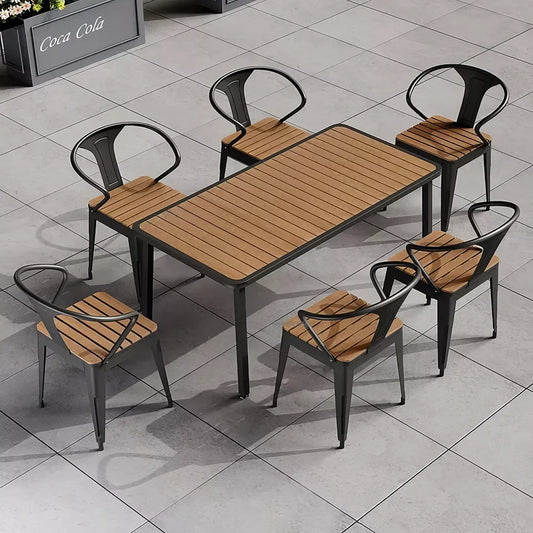 Minimalist Modern Wooden Dining Set - DSARD